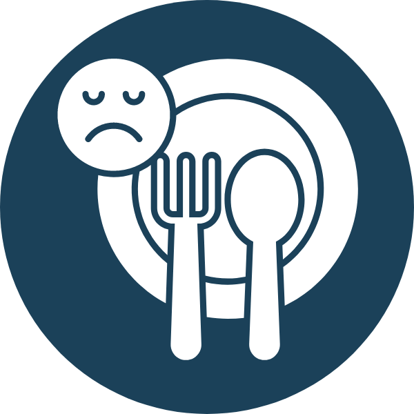 Loss of Appetite Icon