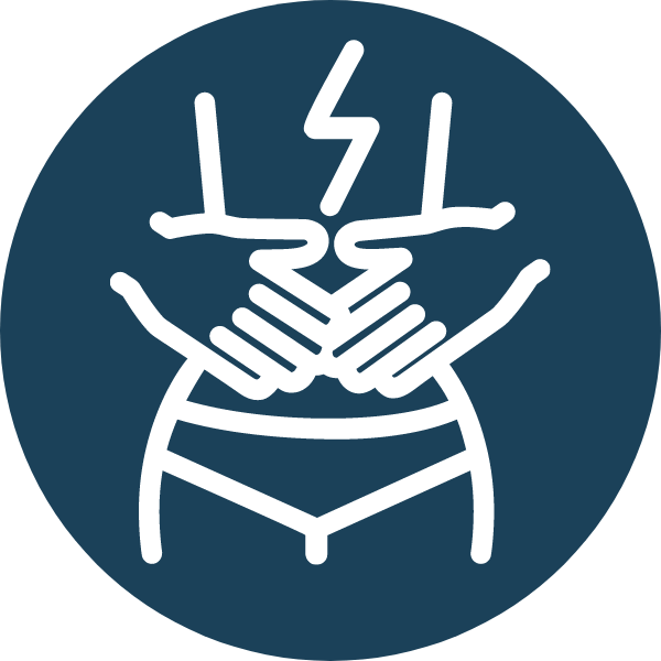 Abdominal Bloating Icon